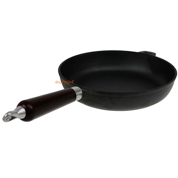 Patelnia żeliwna 24 cm Krisberg KR 2565 z pokrywką ciężka na indukcję