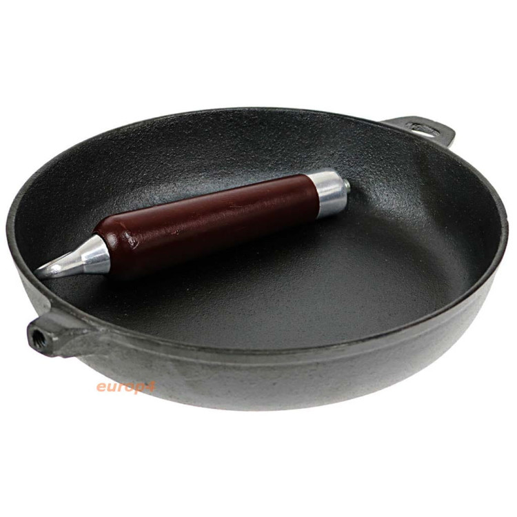 Patelnia żeliwna 26 cm Krisberg KR 2566 z pokrywką ciężka na indukcję