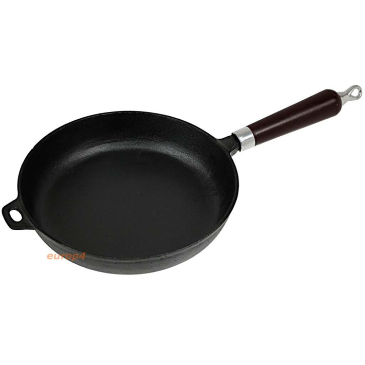 Patelnia żeliwna 30 cm Krisberg KR 2568 z pokrywką ciężka na indukcję