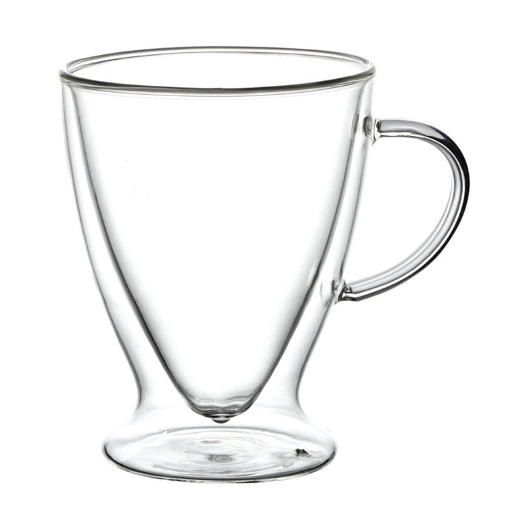 Szklanki termiczne z uchem Florina Malachit 320 ml zestaw 2 sztuki