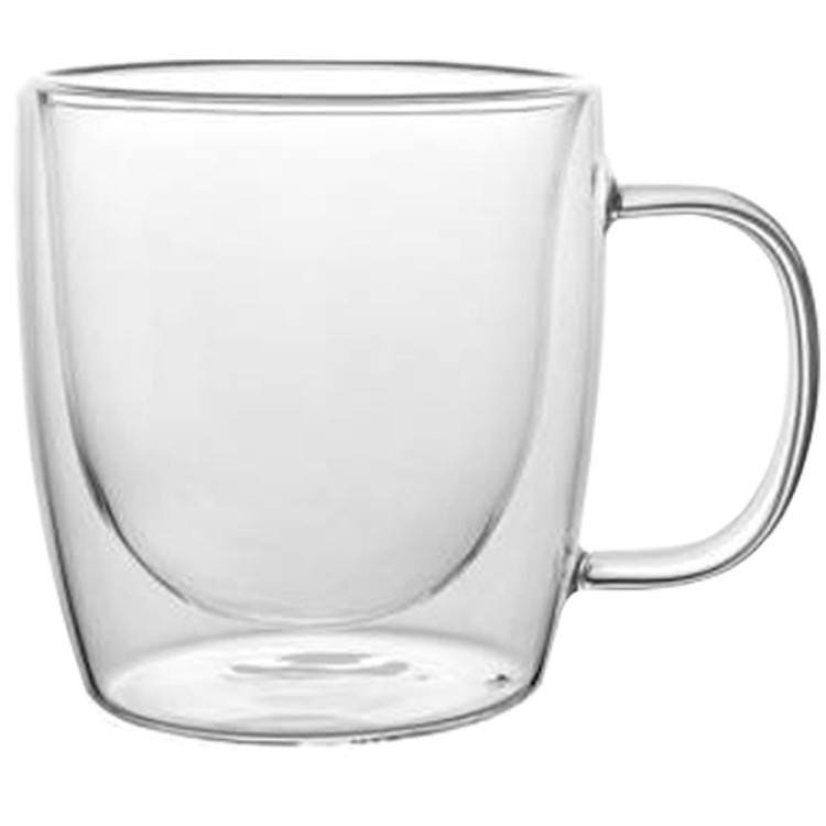 Szklanki termiczne z uchem Florina zestaw 2 sztuki Malachit 400 ml