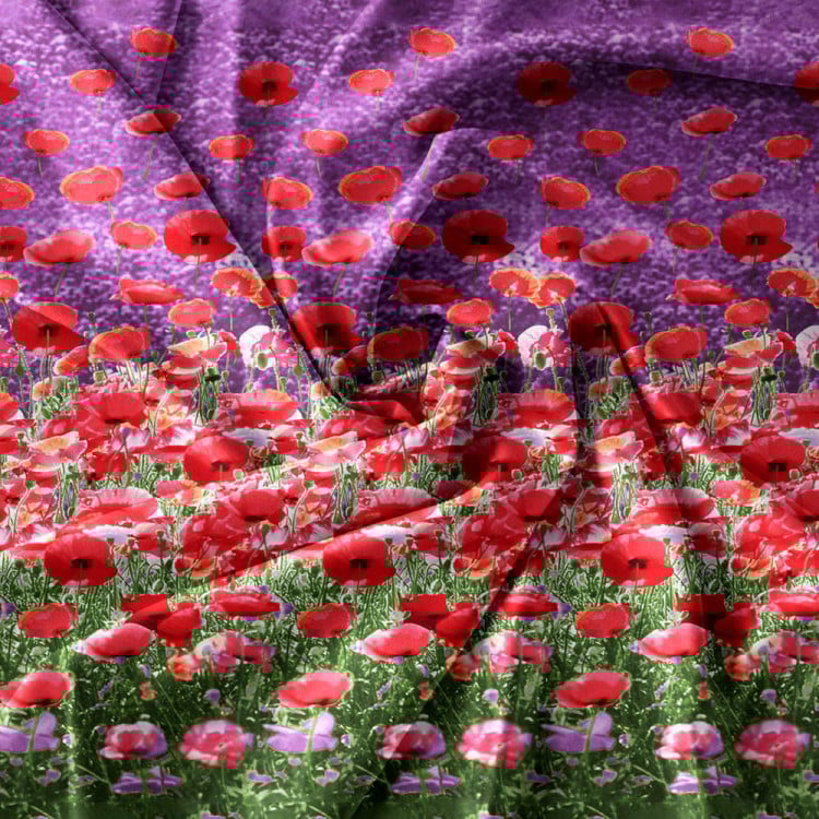 Pościel 140x200 bawełna satynowa 3D Cotton World gruba 2 części 2473 maki