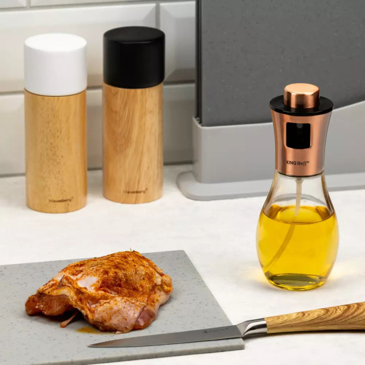 Spryskiwacz z lejkiem do octu oleju wody KingHoff KH 1725 miedziany 200ml