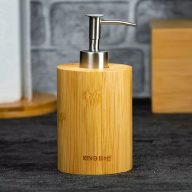 Dozownik bambusowy na mydło...