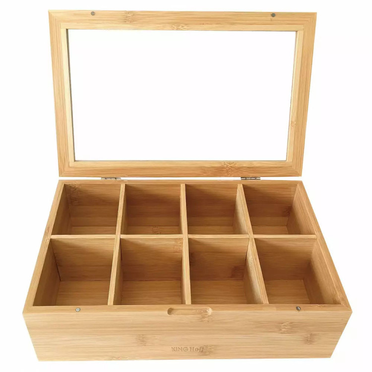 Pojemnik drewniany do herbaty KINGHoff KH 1696 organizer