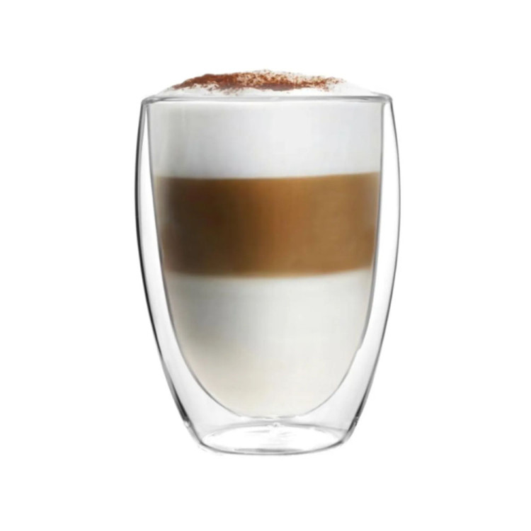 Szklanki termiczne do kawy latte 350 ml latte zestaw 6 sztuk