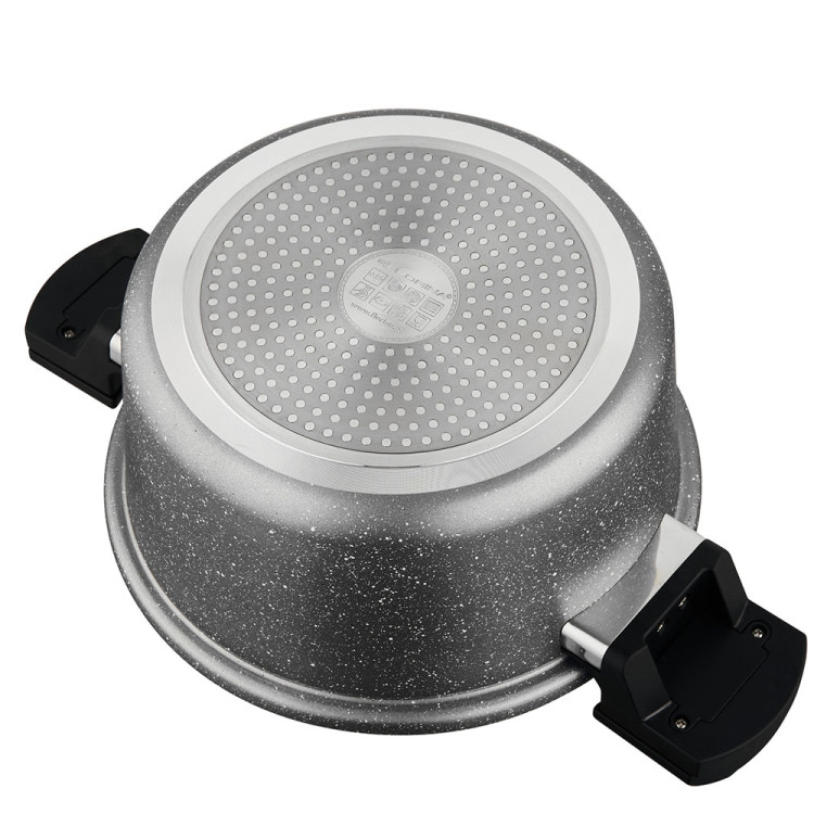 Garnek próżniowy Florina Deli Cook aluminiowy 4,2 l 24 cm szybkowar gotowanie przy niskim ciśnieniu