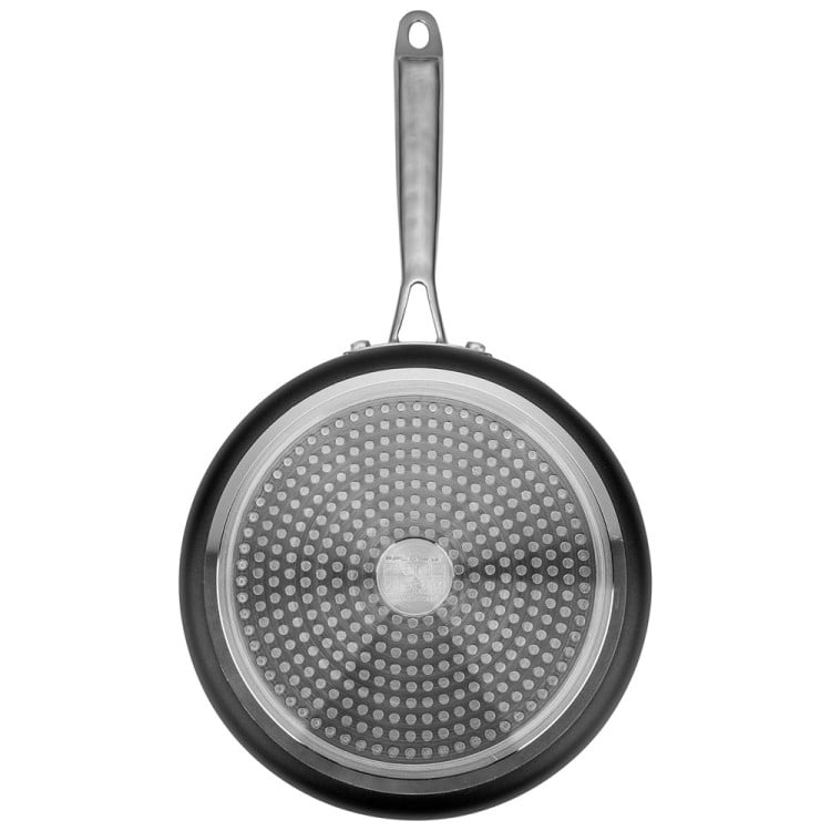 Patelnia aluminiowa głęboka na indukcję i gaz Florina Stix czarna aluminium 24 cm 2,5 l