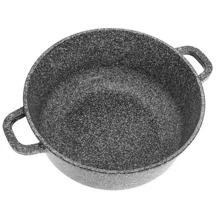 Garnek marmurowy z pokrywką Klausberg KB 7523 5.6L na indukcję 26 cm