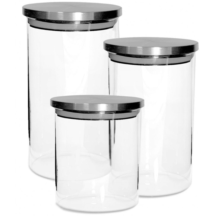 Pojemnik szklany do przechowywania żywności 600 ml z pokrywką Tragar TR-003-A