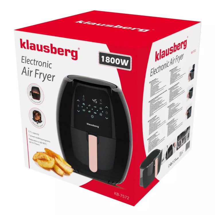 Piekarnik frytkownica beztłuszczowa 12w1 Klausberg KB 7572 1800W