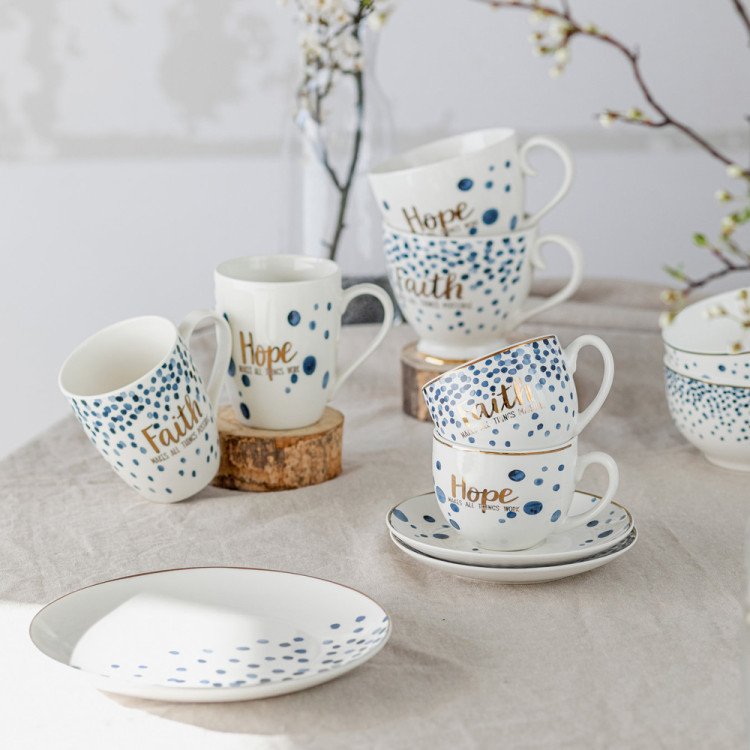 Kubek Florina Mare Faith 340 ml porcelana