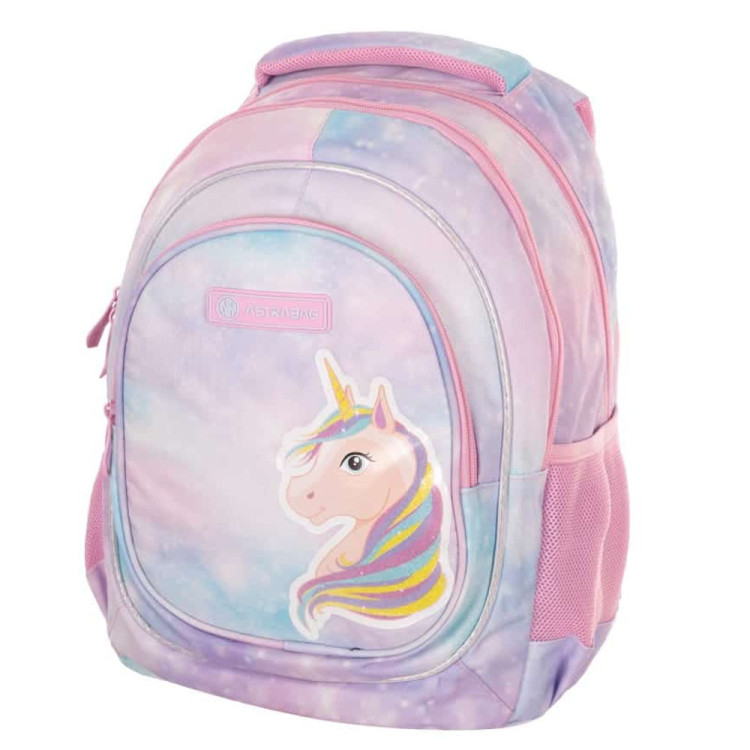 Plecak szkolny 3 komorowy 39x28x15 cm Astrabag Fairy Unicorn AB330