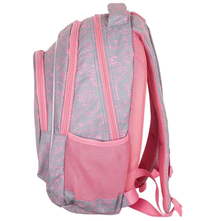 Plecak szkolny 3 komorowy 39x28x15 cm Astrabag Pink Kitty AB330