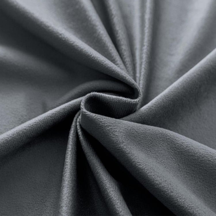 Zasłony zaciemniające na taśmie Cotton World Velvet na taśmie 140x250 cm stalowe