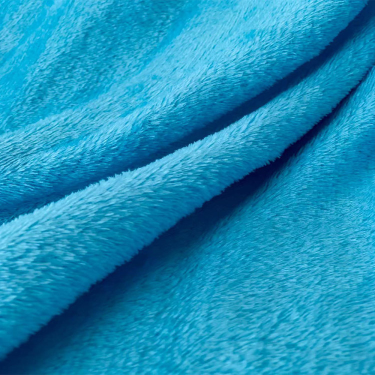 Koc 200x220 cm mikrofibra Cotton World miękki ciepły pled narzuta na łóżko turkusowy
