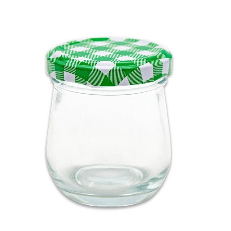 Słoiki baryłkowe na przetwory 500 ml zestaw 8 sztuk weki z pokrywkami TR-GJ-500