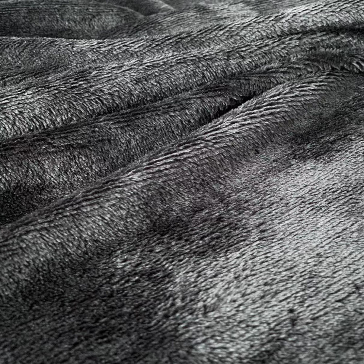 Koc 160x200 cm mikrofibra Cotton World miękki ciepły pled narzuta na łóżko czarny