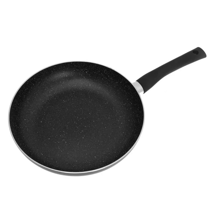 Patelnia z pokrywką Kinghoff KH 3959 28 cm Ceramiczna Indukcja Granitowa