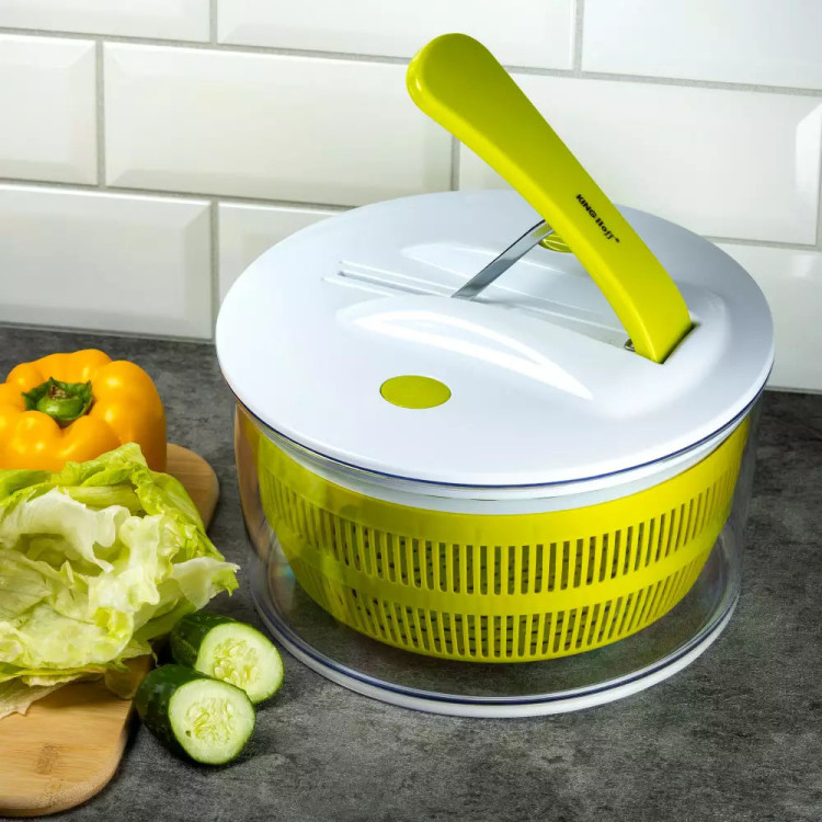 Osuszacz do sałaty Kinghoff KH 6113 ociekacz cedzak sitko plastikowe
