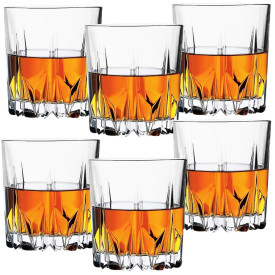 Szklanki do whisky drinków Pasabahce Karat 300 ml zestaw 6 szklanek