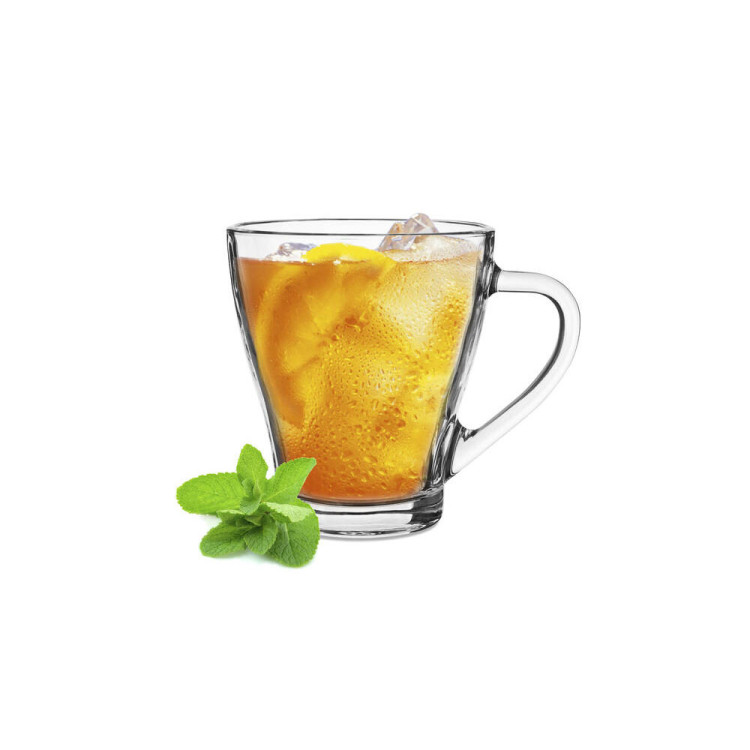 Kubek przezroczysty szklanka Galicja Lili 250 ml zestaw 12 szklanek
