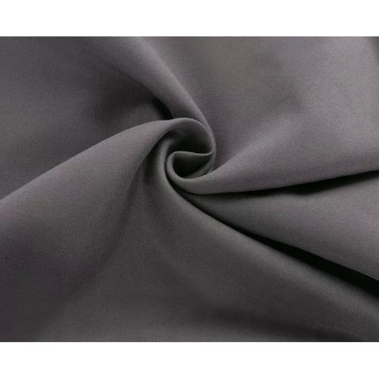 Pościel dwustronna 140x200 mikrofibra Cotton World 2 części 2485 szaro-czarna