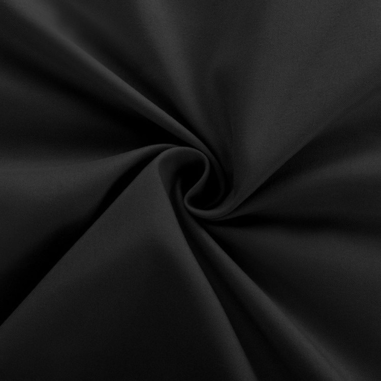 Pościel z falbanką 220x200 mikrofibra Cotton World 3 części 2589 czarna