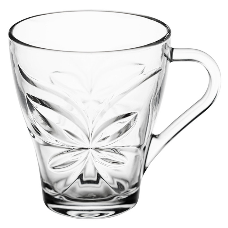 Szklanki z uchem do ciepłych napojów 250 ml Galicja Ellen 27760 zestaw 6 szklanek
