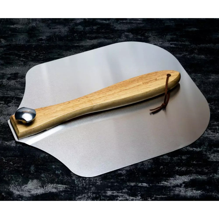 Łopatka do pizzy stalowa szufla duża taca 30.5 cm kwadratowa Kinghoff KH 7641