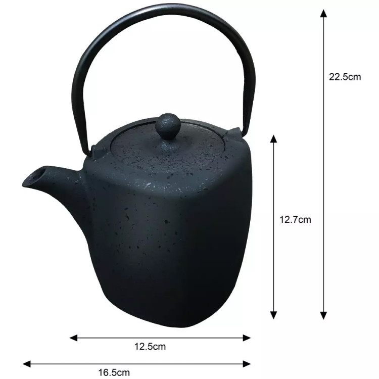 Zaparzacz żeliwny 900 ml dzbanek do herbaty ziół imbryk z zaparzaczem Kinghoff KH 1818