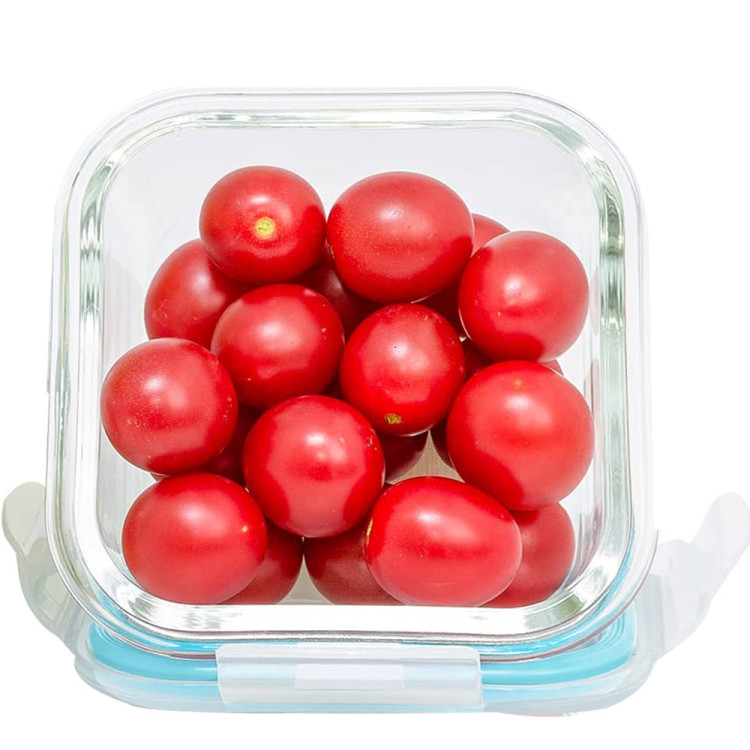 Zestaw 3 pojemników szklanych lunchbox Glasmark Store 1150/600/300 ml żaroodporne