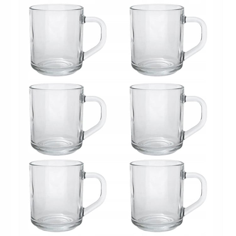 Kubek przezroczysty szklanka 250 ml zestaw 12 szklanek Kubek przezroczysty szklanka 250 ml zestaw 12 szklanek