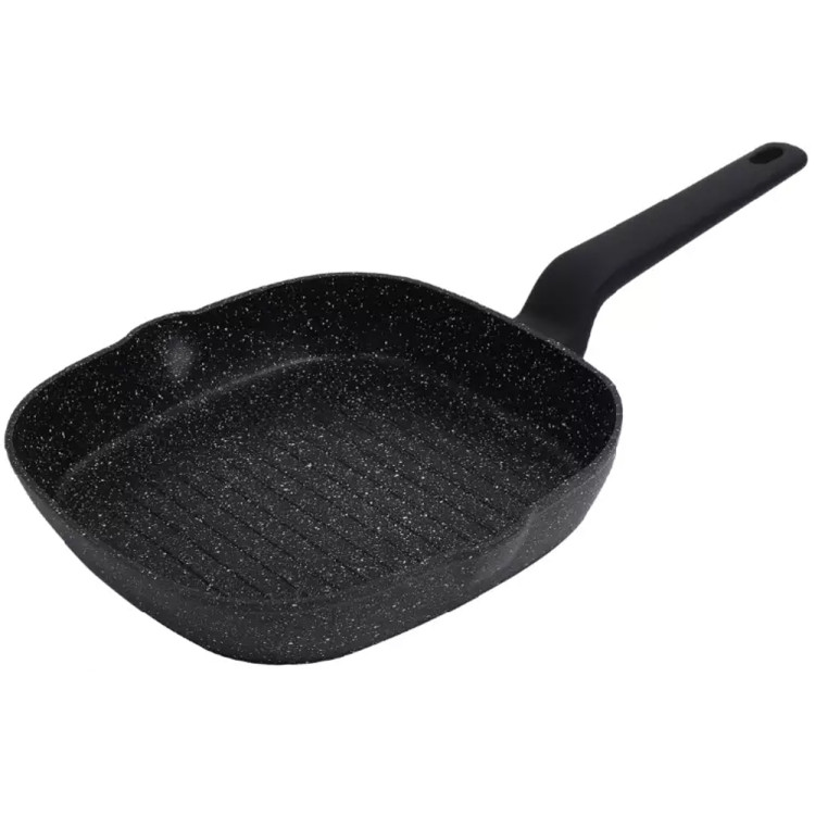 Patelnia grillowa kwadratowa 24 cm z powłoką marmurkową Klausberg KB 7661