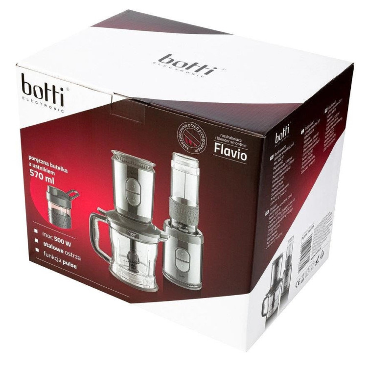 Blender kielichowy rozbrabniacz Botti Electronic Flavio 1,2 L 500 W