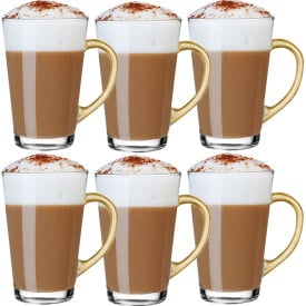 Szklanki ze złotym uchem...