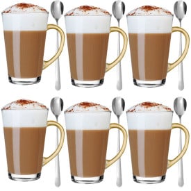 Szklanki ze złotym uchem...