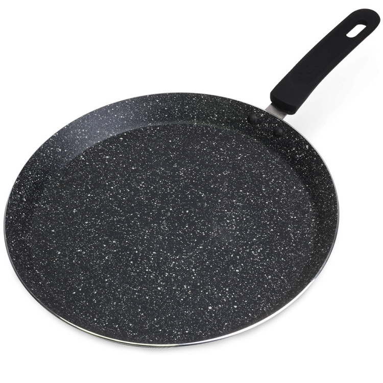 Patelnia do naleśników duża marmurowa 30 cm na indukcje KM 0621MR Kamille Patelnia do naleśników duża marmurowa 30 cm na indukcje KM 0621MR Kamille