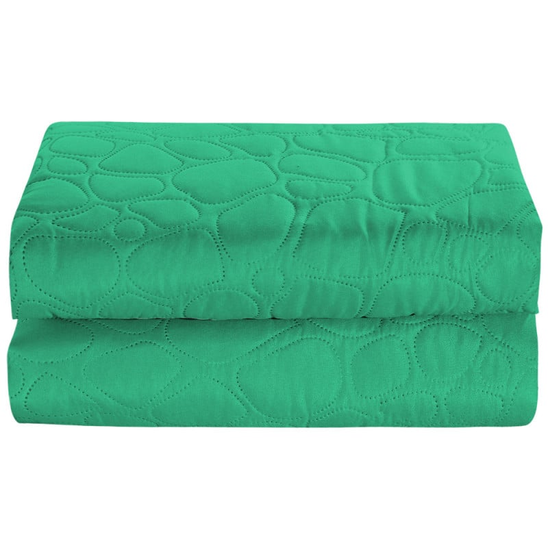 Narzuta na łóżko pikowana 170x210 cm Cotton World jasno-zielona 2663