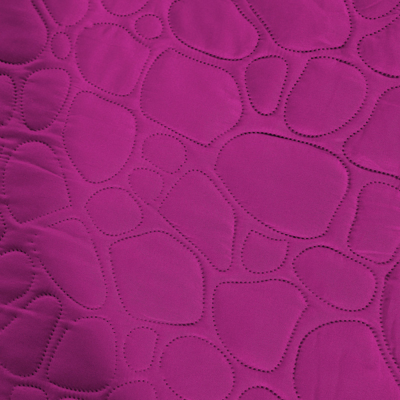 Narzuta na łóżko pikowana 170x210 cm Cotton World fuksja 2664