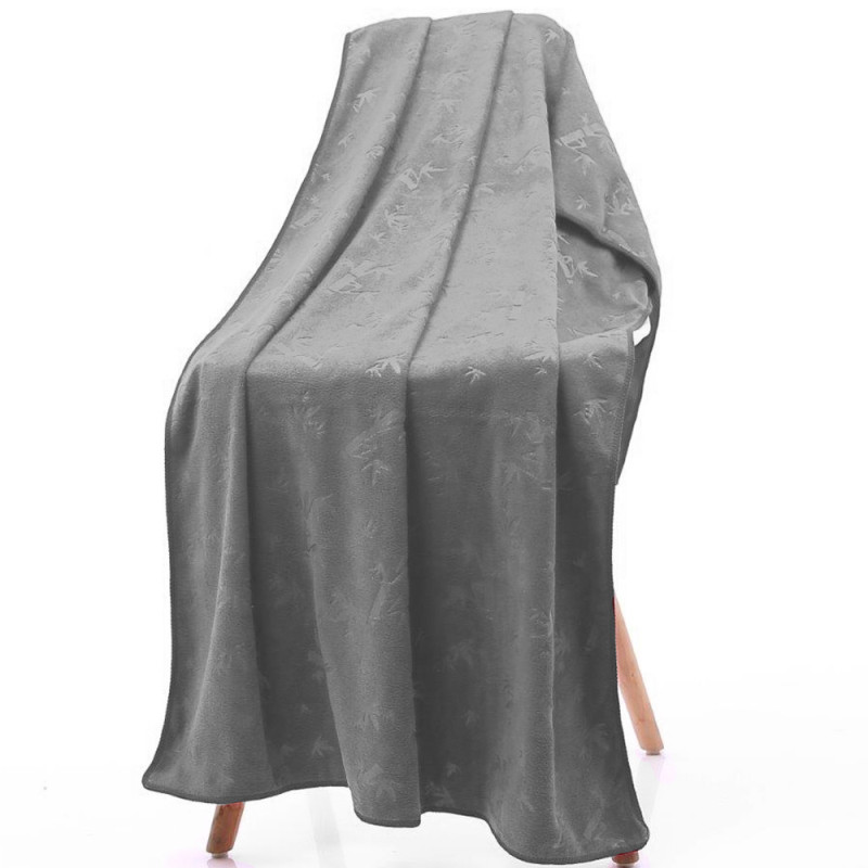 Komplet 6 ręczników kąpielowych 50x100 Cotton World szare mikrofibra szybkoschnące