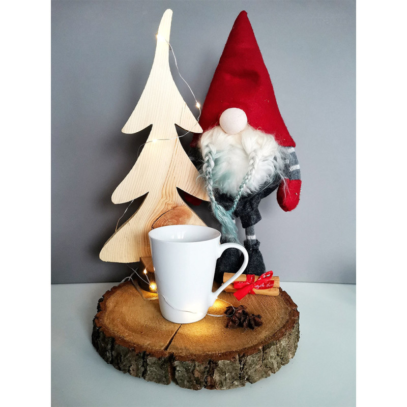 Zestaw 6 kubków ceramicznych białych Glasmark Maja 250 ml