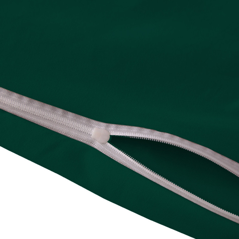 Pościel z falbanką 140x200 mikrofibra Cotton World 2 części 2595 zielona
