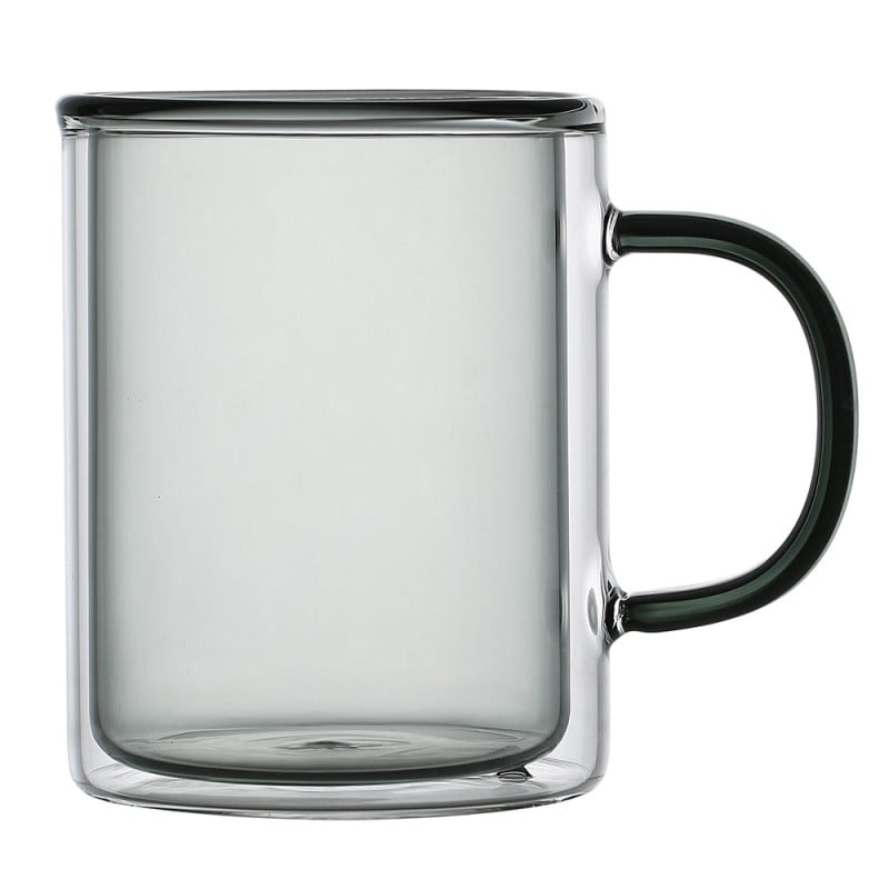 Szklanki termiczne z szarym wnętrzem 300 ml komplet 6 szt MGHOME