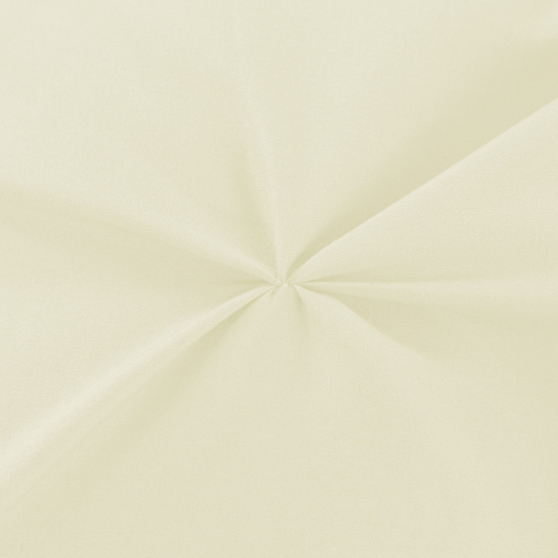 Pościel 200x220 luksusowa Cotton World gruba 3 części 2717 kremowa
