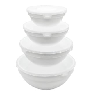 Zestaw misek szklanych...