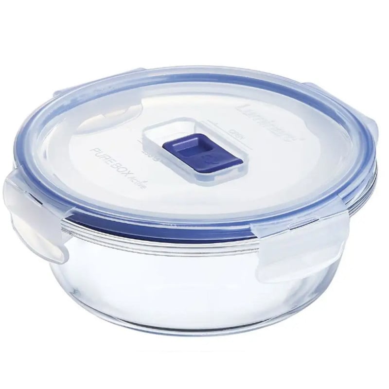 Zestaw 3 pojemników szklanych lunchbox Pure Box Active Luminarc 420/670/920 ml żaroodporne