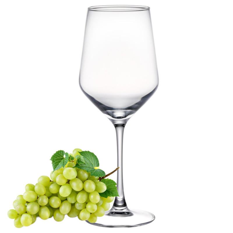 Kieliszki do wina 510 ml bezbarwne grube szkło Olbia MG Home