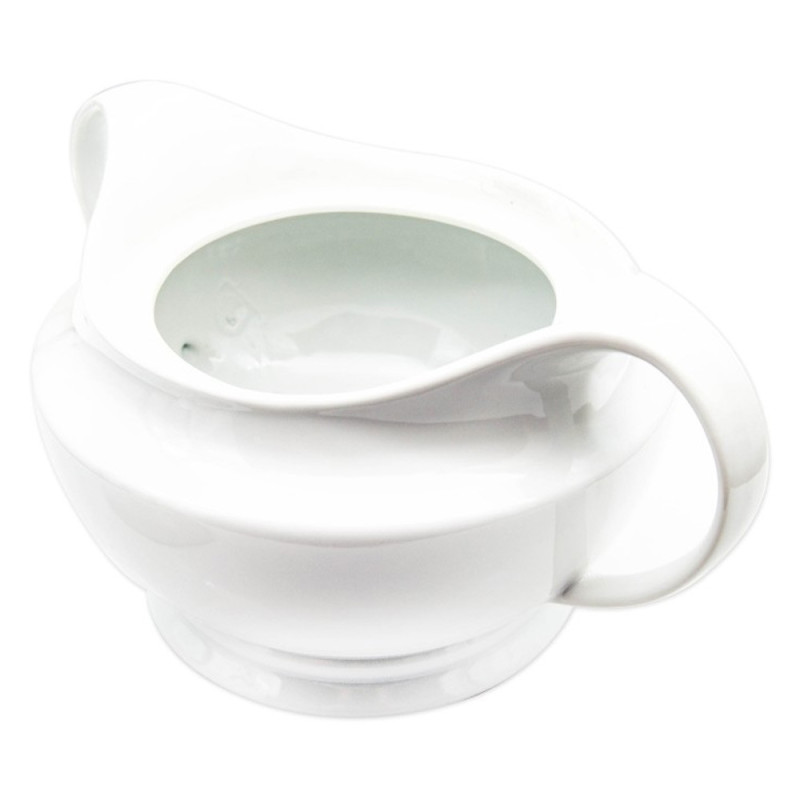 Waza ceramiczna biała do zup 2.5 L okrągła Bella Fiore Tragar 6829