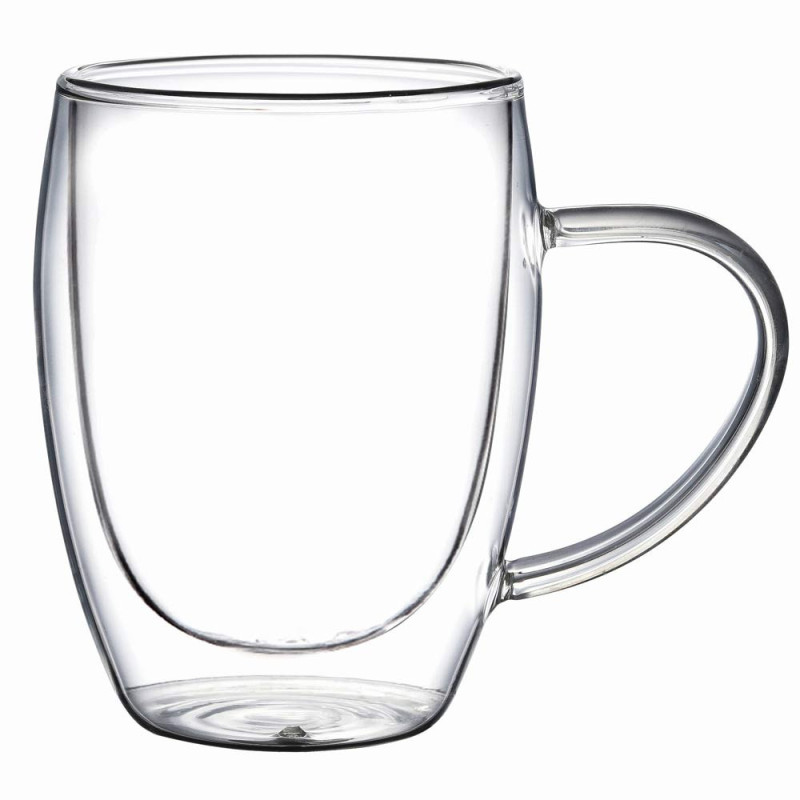 Szklanki termiczne 350 ml z uchem MG Home komplet 2 sztuki 7105023172